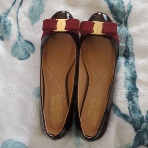 NWOT salvatore ferragamo ballet flats